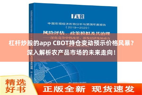 杠杆炒股的app CBOT持仓变动预示价格风暴？深入解析农产品市场的未来走向！