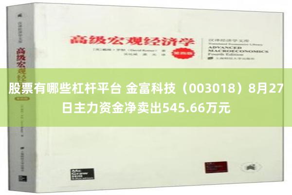 股票有哪些杠杆平台 金富科技（003018）8月27日主力资金净卖出545.66万元